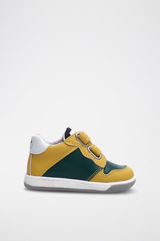 Baskets en cuir - 
Jaune