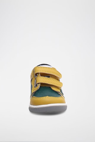 Baskets en cuir - 
Jaune