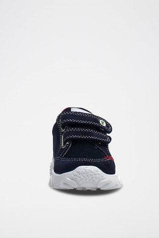 Baskets en nubuck - Bleu marine
