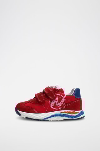 Baskets en cuir de veau - Rouge