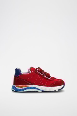 Baskets en cuir de veau - Rouge