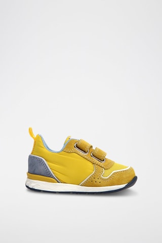 Baskets en nubuck - Jaune