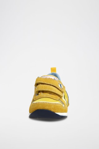 Baskets en nubuck - Jaune
