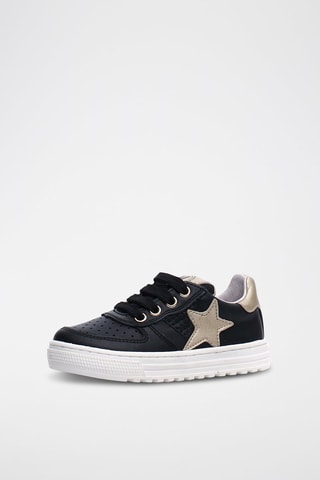 Baskets en cuir de veau - Noir