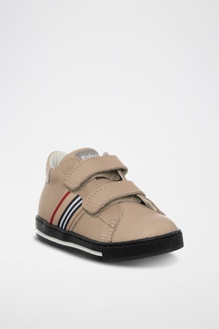 Baskets en cuir - Marron