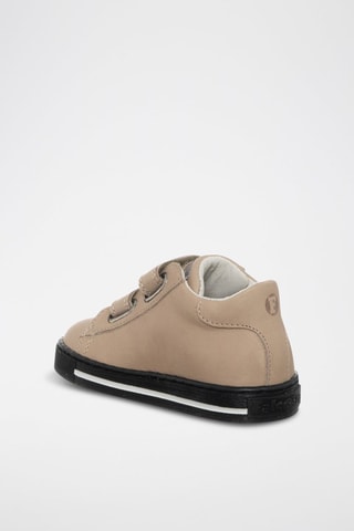 Baskets en cuir - Marron