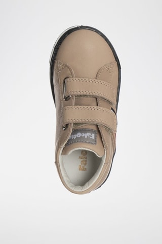 Baskets en cuir - Marron