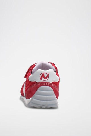 Baskets en cuir - Rouge