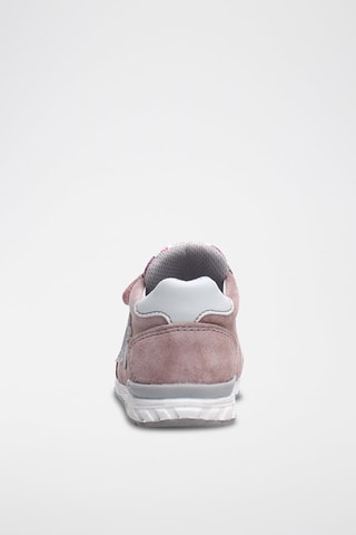 Baskets en cuir - Vieux rose