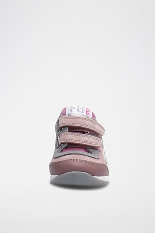 Baskets en cuir - Vieux rose