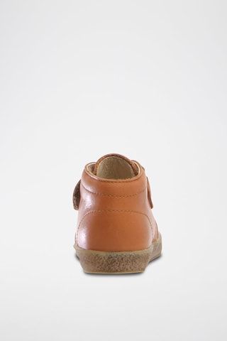 Baskets en cuir - Camel