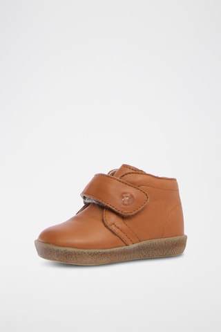 Baskets en cuir - Camel