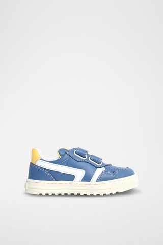 Baskets en cuir Ceonia - Bleu