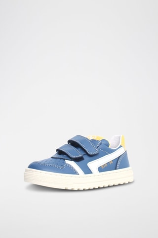 Baskets en cuir Ceonia - Bleu