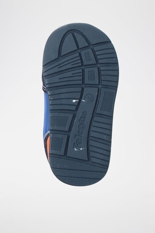 Baskets en cuir Fly - Bleu marine