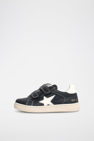 Baskets en cuir Pinn - Noir