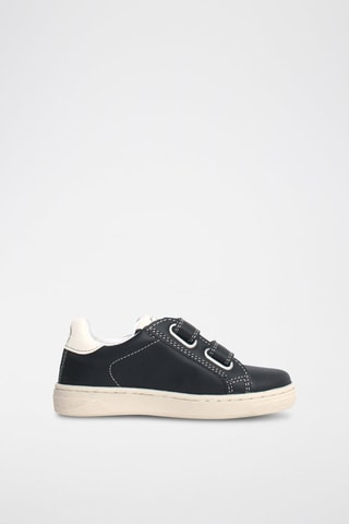 Baskets en cuir Pinn - Noir