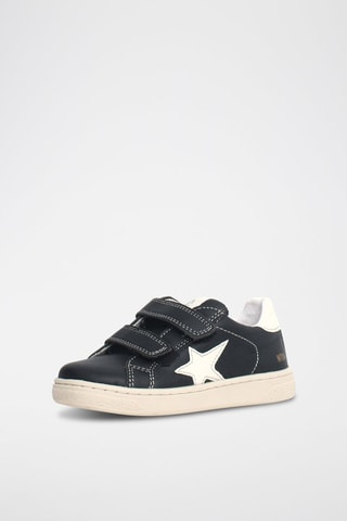 Baskets en cuir Pinn - Noir