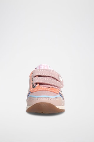 Baskets en cuir Hack - Rose et fuchsia