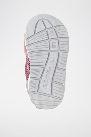 Baskets en cuir Hack - Vieux rose et rose