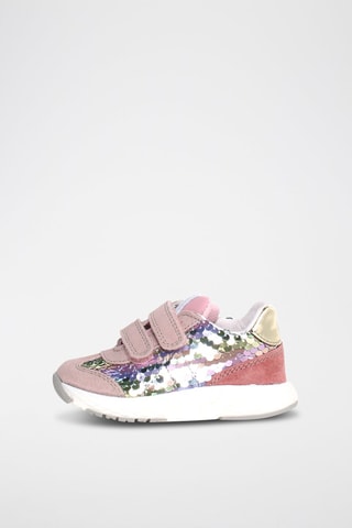 Baskets en cuir Jesko - Rose