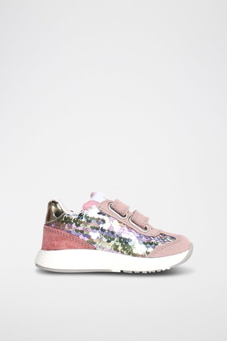 Baskets en cuir Jesko - Rose