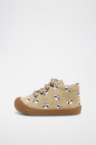 Baskets en nubuck - Marron