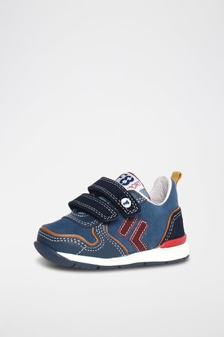 Baskets en cuir de veau - Bleu