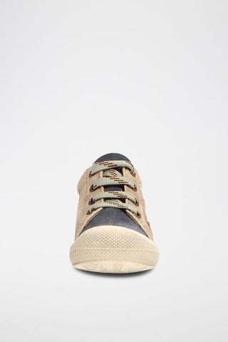Baskets en cuir nappa - Marron clair