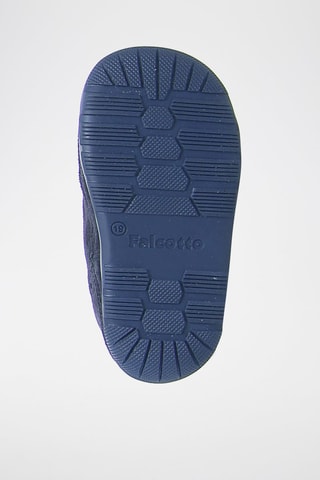 Baskets en nubuck - Bleu marine