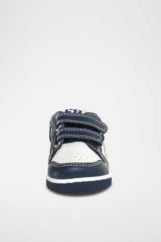 Baskets en cuir de veau - Bleu marine