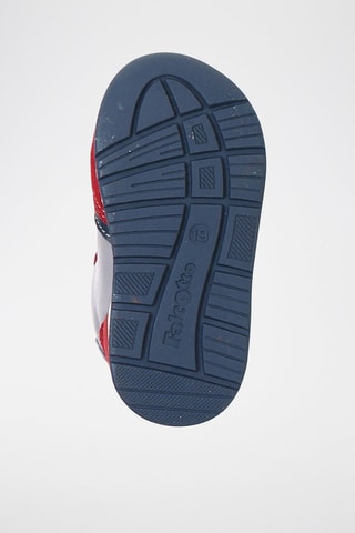 Baskets en cuir - Rouge