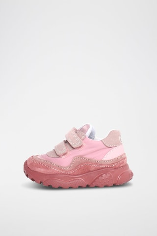Baskets en nubuck - Rose