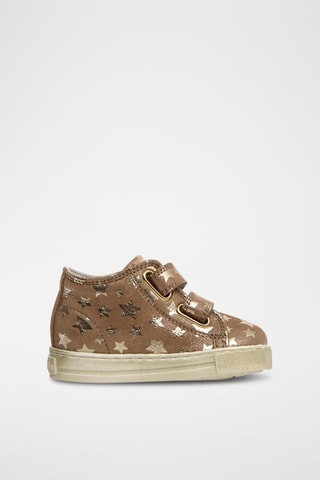Baskets en nubuck - Marron