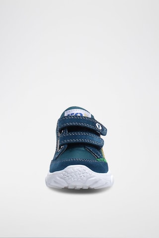 Baskets en cuir - 
Bleu foncé