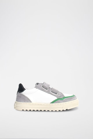 Baskets en cuir Ariton - Gris