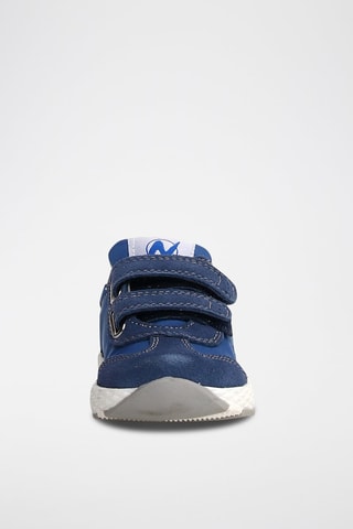 Baskets en nubuck - Bleu