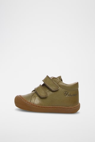 Baskets en cuir nappa Cocoon - Kaki