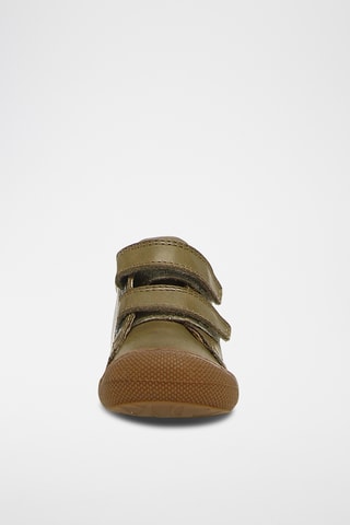 Baskets en cuir nappa Cocoon - Kaki