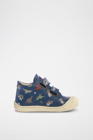 Boots en cuir de veau Cocoon - Bleu marine