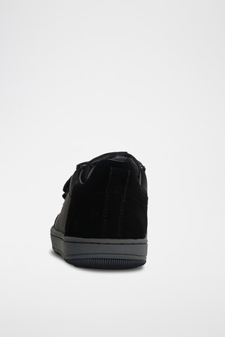 Baskets en cuir de veau Caleb - Noir