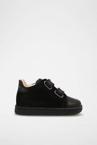 Baskets en cuir nappa Adam - Noir