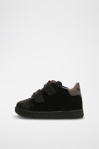 Baskets en cuir nappa Adam - Noir