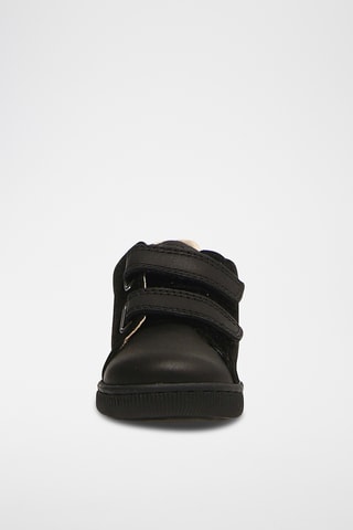 Baskets en cuir nappa Adam - Noir