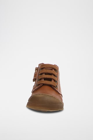 Bottines en cuir nappa Labloom - Marron