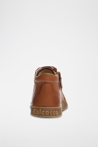 Bottines en cuir nappa Labloom - Marron
