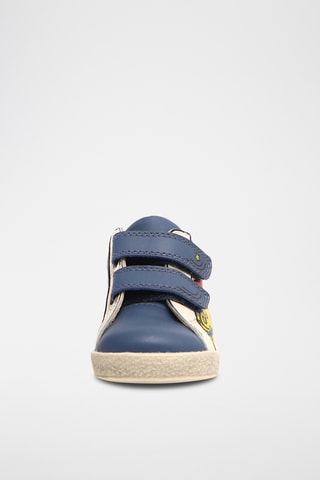 Baskets en cuir Huemi - Bleu marine