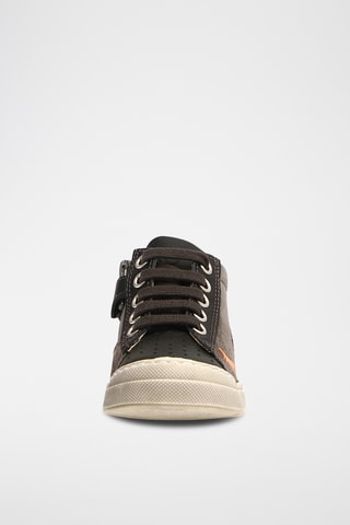 Baskets en cuir Faluk - Noir