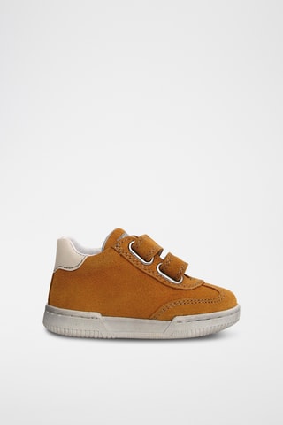 Baskets en cuir Dasky - Moutarde