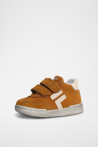 Baskets en cuir Dasky - Moutarde